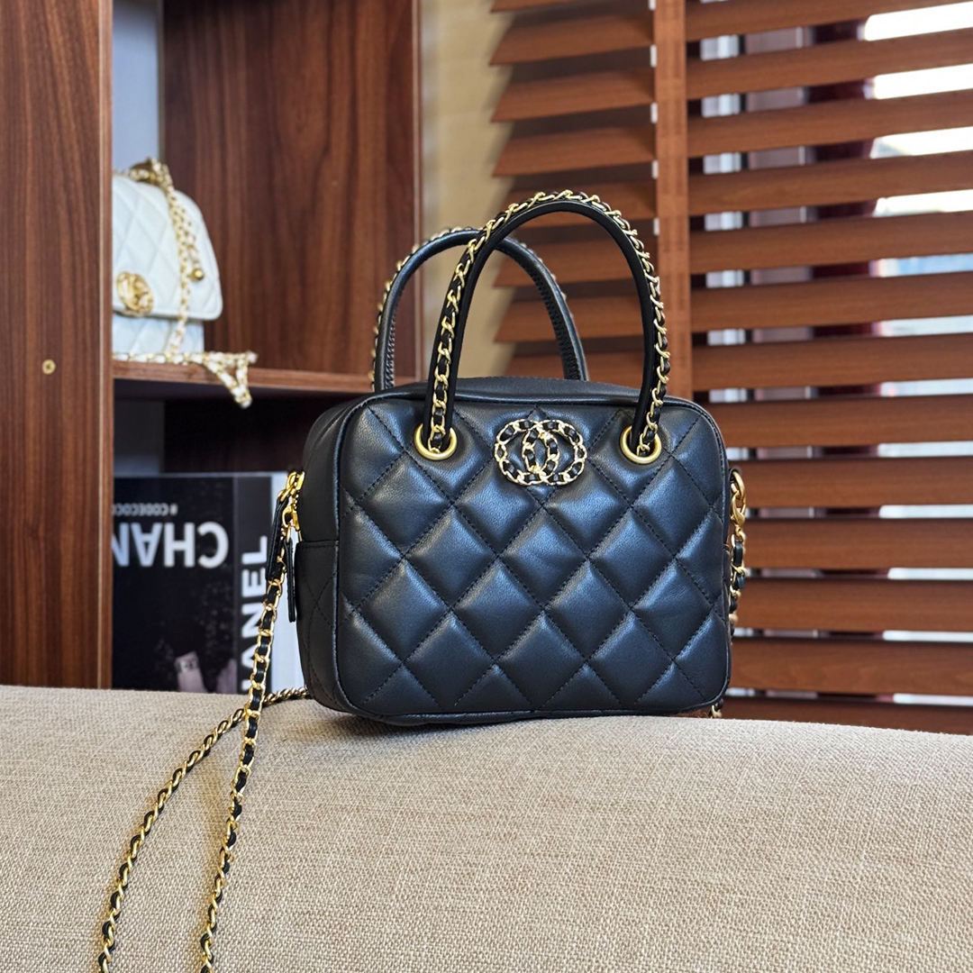 Chanel Mini Bowling Bag Chain