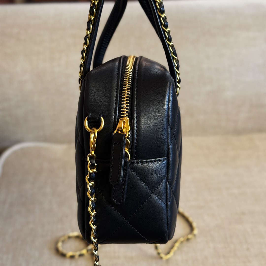 Chanel Mini Bowling Bag Chain